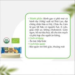 Lanna Valley Bánh gạo nguyên chất hữu cơ 100g