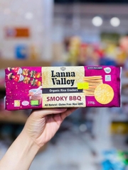 Lanna Valley Bánh gạo vị BBQ hữu cơ 100g