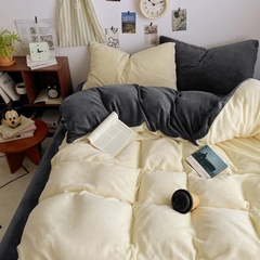 NỈ NHUNG- Nỉ nhung mịn Basic trơn