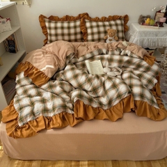 COTTON ĐŨI- Set Cotton đũi viền bèo