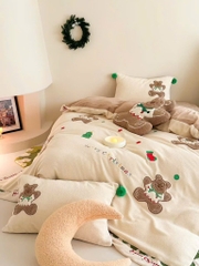 NỈ NHUNG- Nỉ Nhung 5 món Thêu nối Cao Cấp