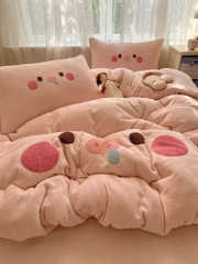 NỈ NHUNG- Set Nỉ Nhung Thêu Nổi ver2 full 8 mẫu