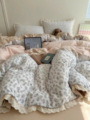 ĐŨI SỢI TRE- Set Đũi sợi tre viền bèo