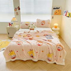 CHĂN NỈ NHUNG- Chăn nỉ nhung có khoá kéo