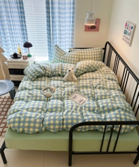 COTTON ĐŨI- kẻ/caro mã 12 (riêng QH)