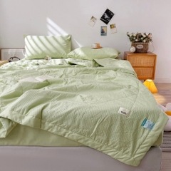 SET CHĂN CHẦN- Set chăn chần waffle