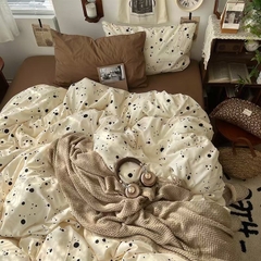 COTTON ĐŨI- Set Cotton Đũi Colorfull Vibes mã 32