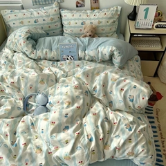 COTTON ĐŨI- Set Cotton Đũi Colorfull Vibes mã 32