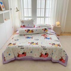 SET CHĂN CHẦN- cotton đũi caro/hoạ tiết