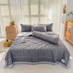 SET CHĂN CHẦN- cotton đũi caro/hoạ tiết