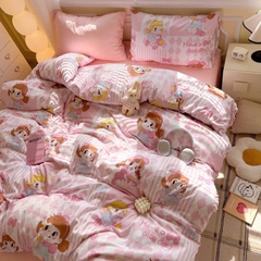 COTTON ĐŨI- Set Cotton Đũi Colorfull Vibes mã 32