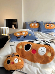 NỈ NHUNG- Nỉ Nhung 5 món Thêu nối Cao Cấp