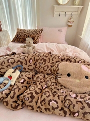 NỈ NHUNG- Set Nỉ Nhung Thêu Nổi Animal full 11 màu