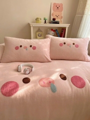 NỈ NHUNG- Set Nỉ Nhung Thêu Nổi ver2 full 8 mẫu