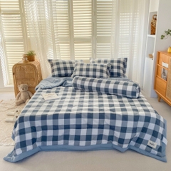 SET CHĂN CHẦN- cotton đũi caro/hoạ tiết