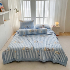 SET CHĂN CHẦN- cotton đũi caro/hoạ tiết