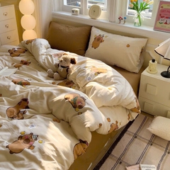 COTTON ĐŨI- Set Cotton Đũi Colorfull Vibes mã 32