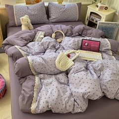 ĐŨI SỢI TRE- Đũi Sợi Tre Mix Ren (mã 92)