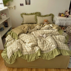 COTTON ĐŨI- Set Cotton đũi viền bèo