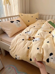 COTTON ĐŨI- Set Cotton Đũi Colorfull Vibes mã 32 (GQ)