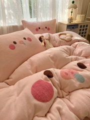 NỈ NHUNG- Set Nỉ Nhung Thêu Nổi ver2 full 8 mẫu