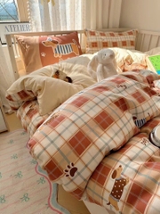 COTTON ĐŨI- Set Cotton Đũi Colorfull Vibes mã 32 (GQ)