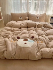 NỈ NHUNG- Set Nỉ Nhung Thêu Nổi ver2 full 8 mẫu