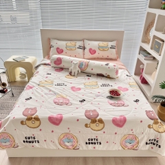 SET CHĂN CHẦN- Set chăn chần xơ đậu 5 món