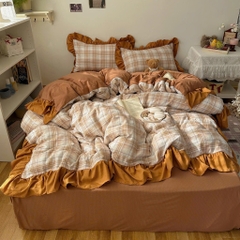 COTTON ĐŨI- Set Cotton đũi viền bèo