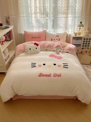 NỈ NHUNG- Set Nỉ Nhung Thêu Nổi ver2 full 8 mẫu