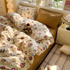 COTTON ĐŨI- Set Cotton Đũi Colorfull Vibes mã 32