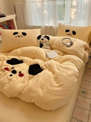 NỈ NHUNG- Set Nỉ Nhung Thêu Nổi ver2 full 8 mẫu