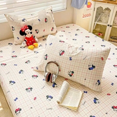 GA GỐI LẺ- Set ga gối lẻ Đũi Sợi Tre Icy