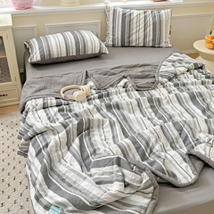 SET CHĂN CHẦN- cotton đũi kẻ/sọc