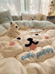 NỈ NHUNG- Set Nỉ Nhung Thêu Nổi ver2 full 8 mẫu