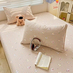 GA GỐI LẺ- Set ga gối lẻ Đũi Sợi Tre Icy