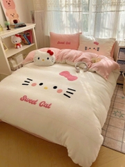 NỈ NHUNG- Set Nỉ Nhung Thêu Nổi ver2 full 8 mẫu