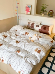 COTTON ĐŨI- animal mix gối mã 72