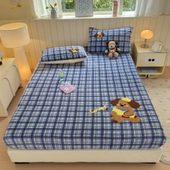 SET GA GỐI- Set ga gối chất liệu nỉ nhung.