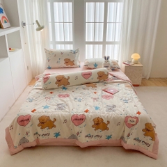 SET CHĂN CHẦN- Set chăn chần 5 món (new)