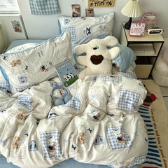 COTTON ĐŨI- Set Cotton Đũi Colorfull Vibes mã 32