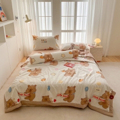 SET CHĂN CHẦN- cotton đũi caro/hoạ tiết