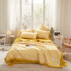 SET CHĂN CHẦN- cotton đũi kẻ/sọc