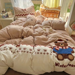 NỈ NHUNG- Set Nỉ Nhung Hoạ tiết thêu