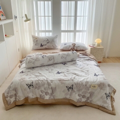 SET CHĂN CHẦN- cotton đũi caro/hoạ tiết