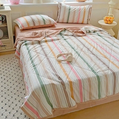 SET CHĂN CHẦN- cotton đũi kẻ/sọc