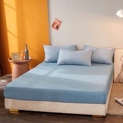 GA GỐI LẺ- Set Ga gối lẻ vỏ gối kẻ