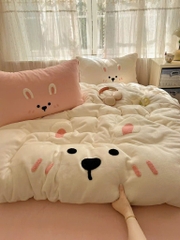 NỈ NHUNG- Set Nỉ Nhung Thêu Nổi ver2 full 8 mẫu