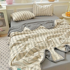 SET CHĂN CHẦN- cotton đũi kẻ/sọc