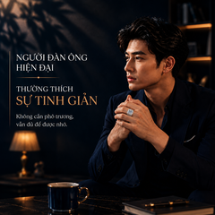 Người đàn ông hiện đại thường thích sự tinh giản